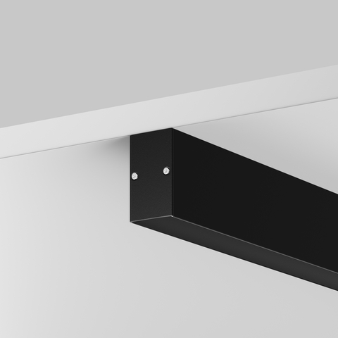 Алюминиевый профиль Maytoni накладной-подвесной 25x42 (Черный, 2 м), ALM-2542-B-2M 633010