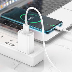 Кабель для зарядки hoco X88, USB-C 3.0А, 2м, белый