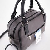 Сумка Саломея 269 мульти итальянский серо-черный