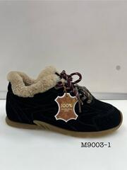 Кроссовки зима нат. замша по 8 пар (36-41)р./ M9003-1
