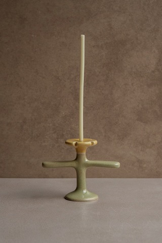 Подсвечник Мак, желтый