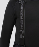 Детские тренировочные брюки с лямками Nordski Jr. Advance Black