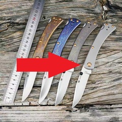 ПРЕДЗАКАЗ Buck 110 Slim Pro TRX Titanium 0110GYSLE1-B (Legacy Collection 2023) - рукоять серый, голый титан