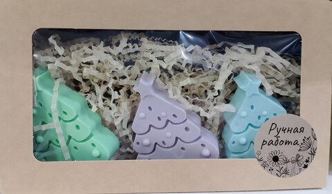 Набор мыла « Елки»