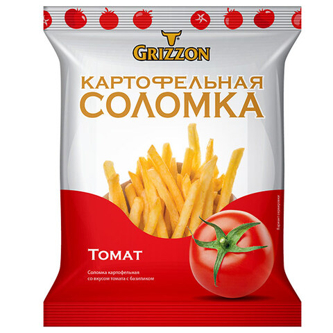 Соломка картофельная Гриззон томат 40гр