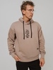 Худи IAMREBEL Бунт бежевый