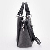 Сумка Саломея 264 македония серый+черный