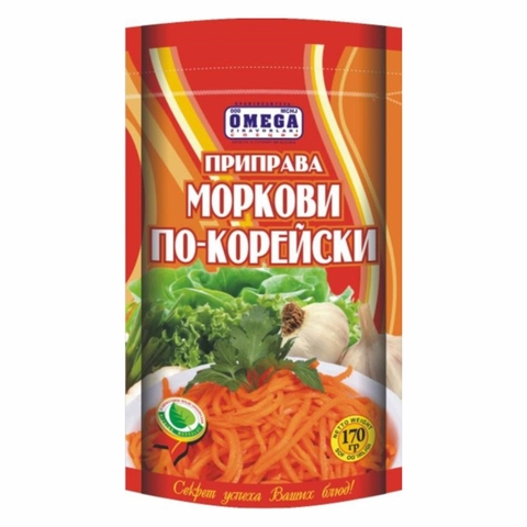 Приправа ОМЕГА д/моркови По-корейски 170 гр ДП КАЗАХСТАН