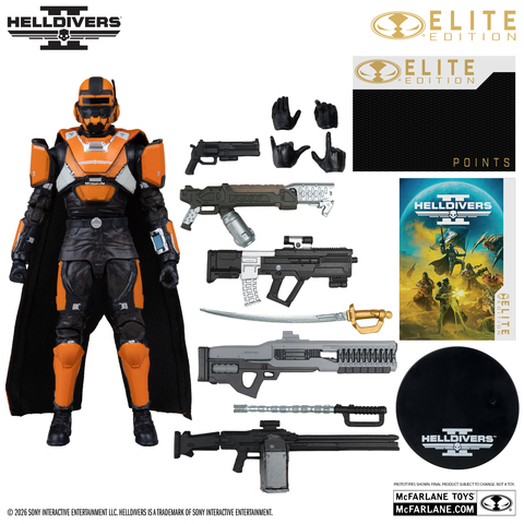 Фигурка Траншейный Инженер CE-25 из игры Helldivers 2 McFarlane Elite Edition