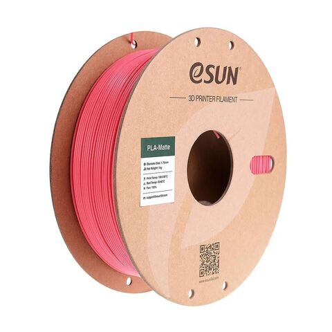 Пластик для 3D-печати eSUN PLA-Matte, 1,75 мм, 1 кг, клубнично-красный, PLA-MT175O-CR1P1