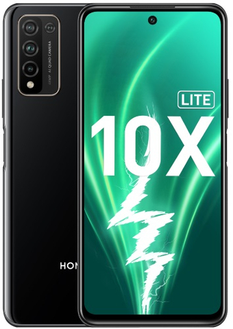 Смартфон HONOR 10X Lite, полночный черный