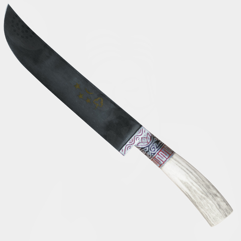 Узбекский нож Пчак, ШХ-15, рукоять Рог Косули
