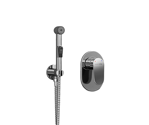 WasserKRAFT A11057 Встраиваемый комплект для биде со шлангом 120 см