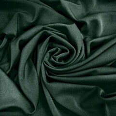 Ткань костюмная Анжелика, 342 гр/м.п., 150 см, тёмно-зеленый