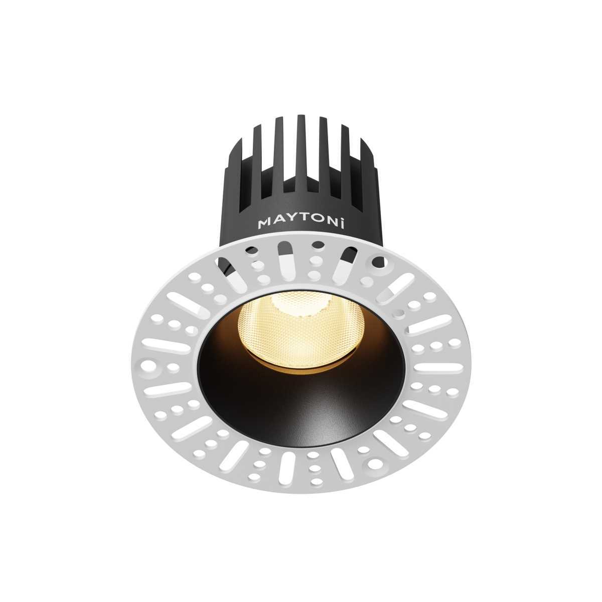 Встраиваемый светильник Maytoni Technical Dip DL121-15W-2.7K-TRS-B
