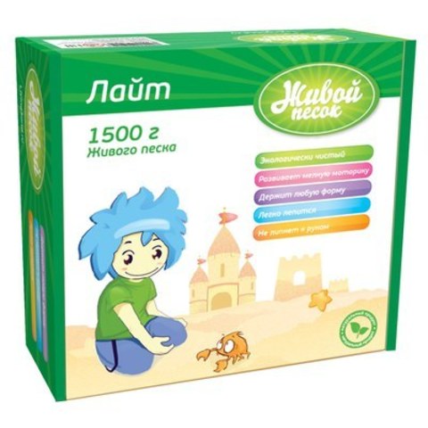 Набор для творчества"Живой песок. Лайт", 1500 грамм
