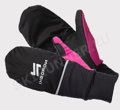 Варежки-перчатки Nordski Pro Black/Fuchsia