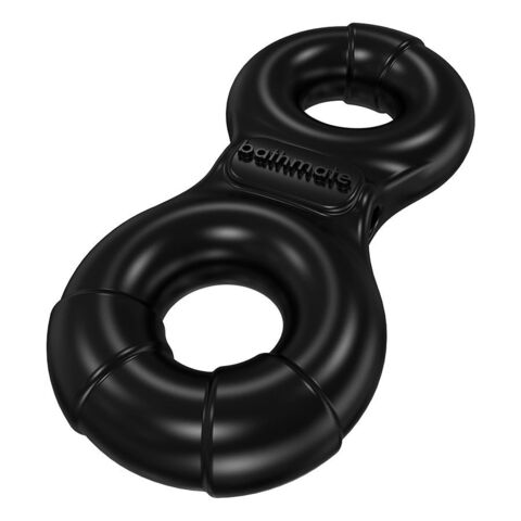 Чёрное эрекционное виброкольцо Eight - Bathmate Эрекционные кольца HM-VR-EG