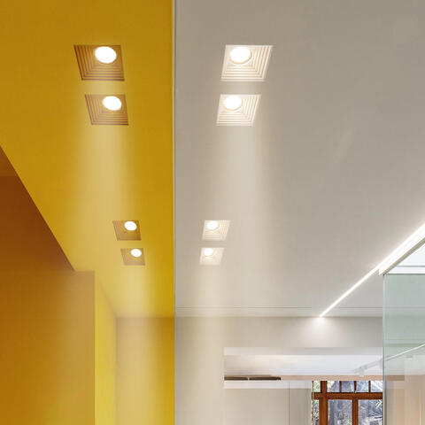 Гипсовый встраиваемый светильник под покраску Loft It Ghost 10356B