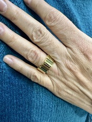 Набор SITY из 3х изделий (браслет+серьги+кольцо)