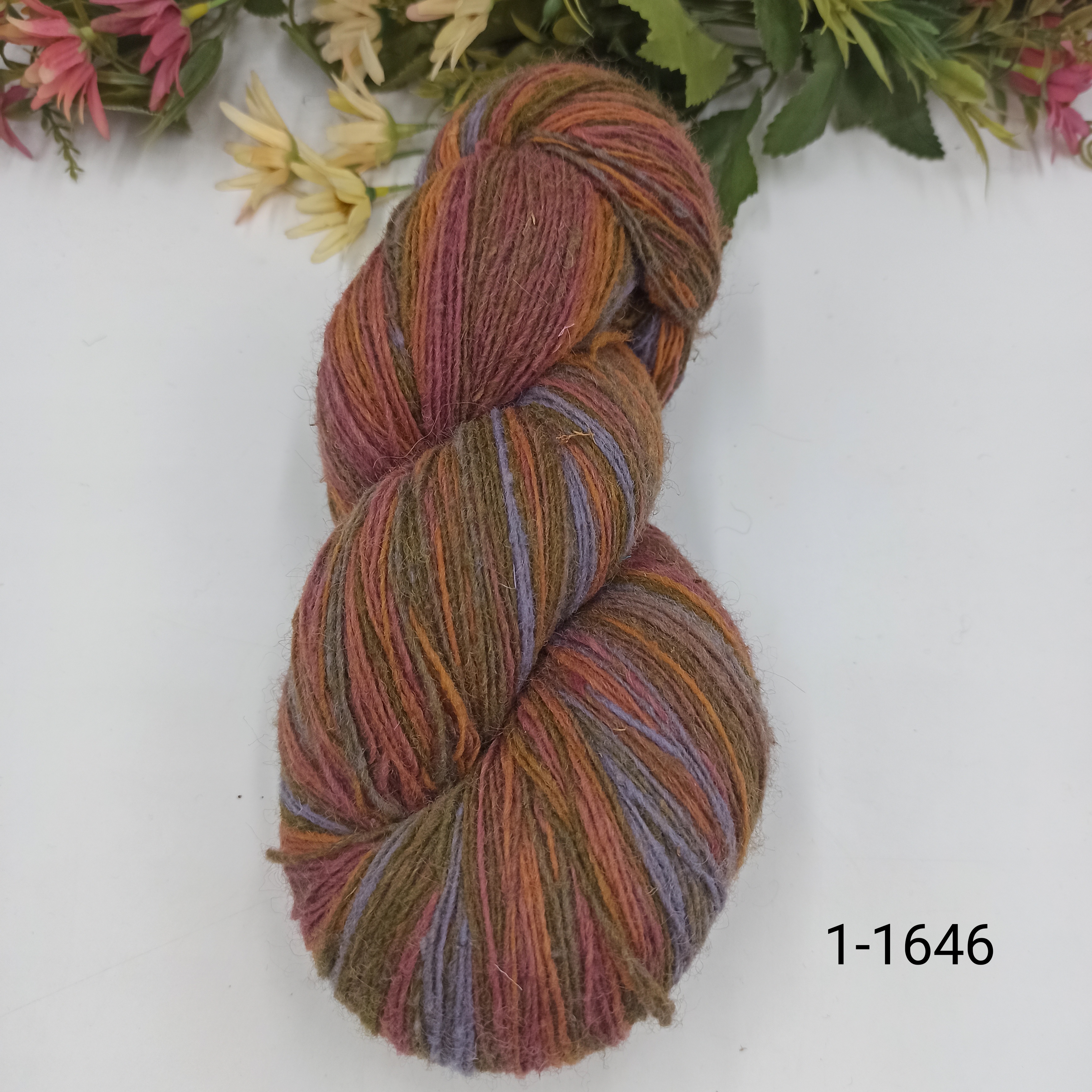 Дундага 6/1 шерсть секционного окрашивания 01-1646 420м/100гр