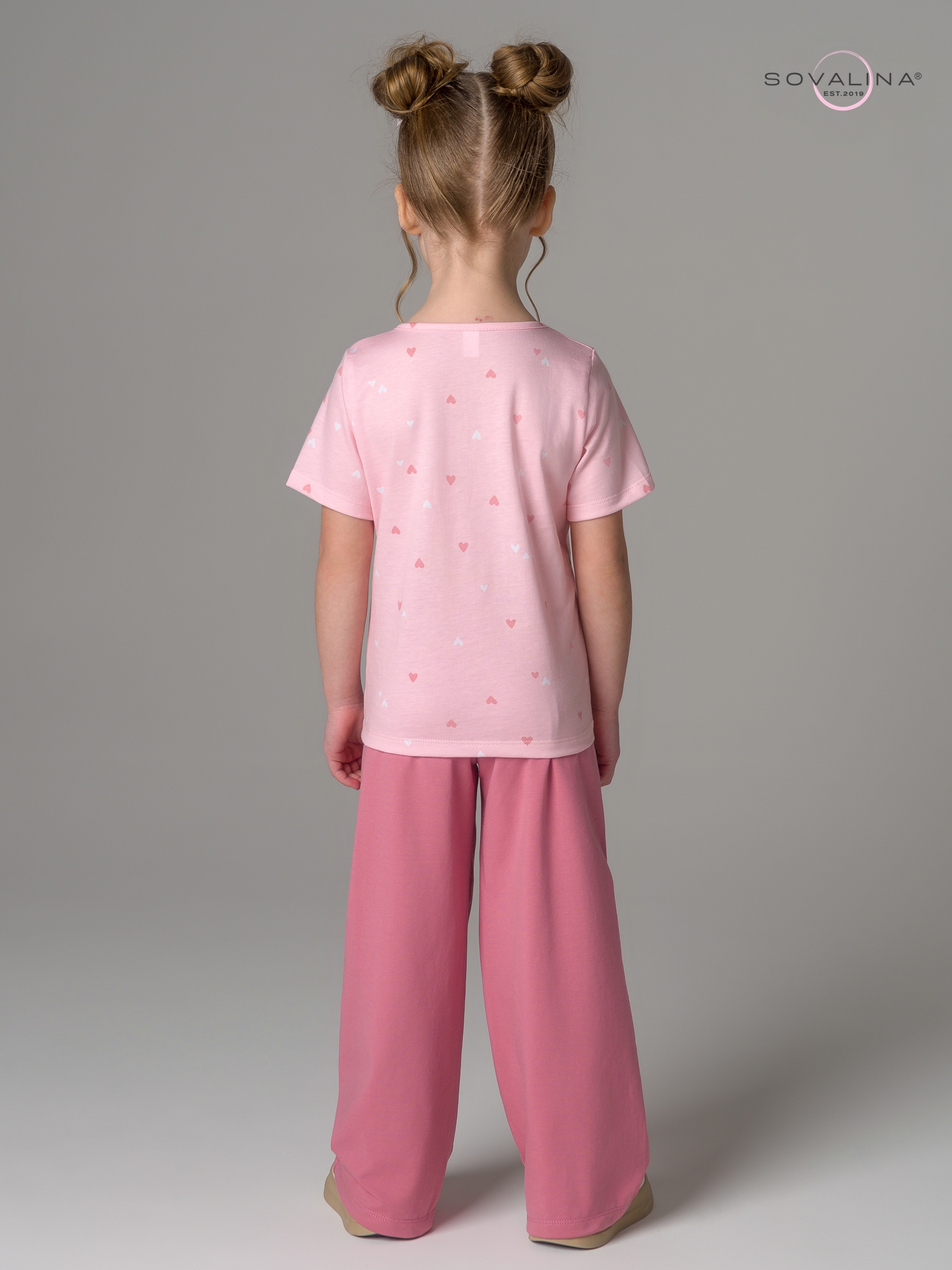 Костюм Лето розовое конфетти-роза