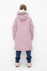 пальто  для девочки  ВК 38107/3 ГР