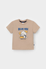 фуфайка  для мальчика  КР 302756/темно-бежевый к568