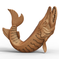 Силиконовый молд Рыбак (медальон) № 0462