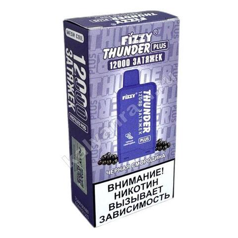 Картридж Fizzy Thunder Plus 12000 затяжек - Черная Смородина