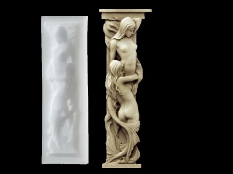 Силиконовый молд Пилястра № 0529 правая