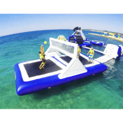 Надувной водный батут «Морской корт», 5×2,5×1м