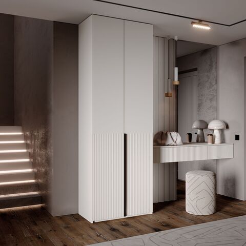 Шкаф Марвэл 2-х ств. (800) (Кашемир, Кашемир)