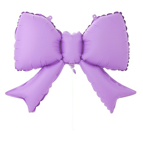 К Мини-фигура Бант сиреневый сатин, 21
