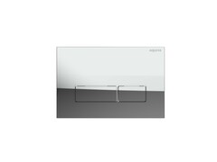 Aquatek KDI-0000062 KDI-0000062(HB) Панель смыва Хром глянец ободок хром (клавиши прямоугольные), 162*244 мм фото