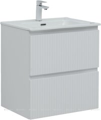 Aquanet 332546 Тумба с раковиной Джейн 60 цв.белый матовый (раковина Flat) (332546) фото