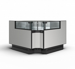 Гастрономическая витрина BAVARIA 4 Carboma GC110 VM-6-2 внутренний угол открытая (версия 2.0) (без боковин)