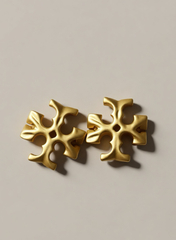 Серьги-пусеты TORY BURCH в форме логотипа