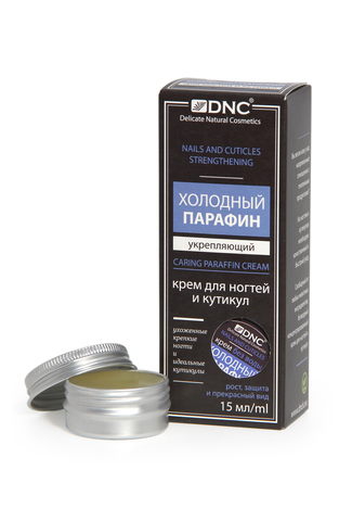 DNC Крем для ногтей и кутикул Холодный Парафин Укрепляющий 15мл