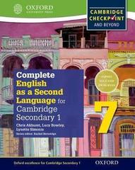 Complete English as a Second Language for Cambridge Secondary 1 Student Book 7  Oxford University Press