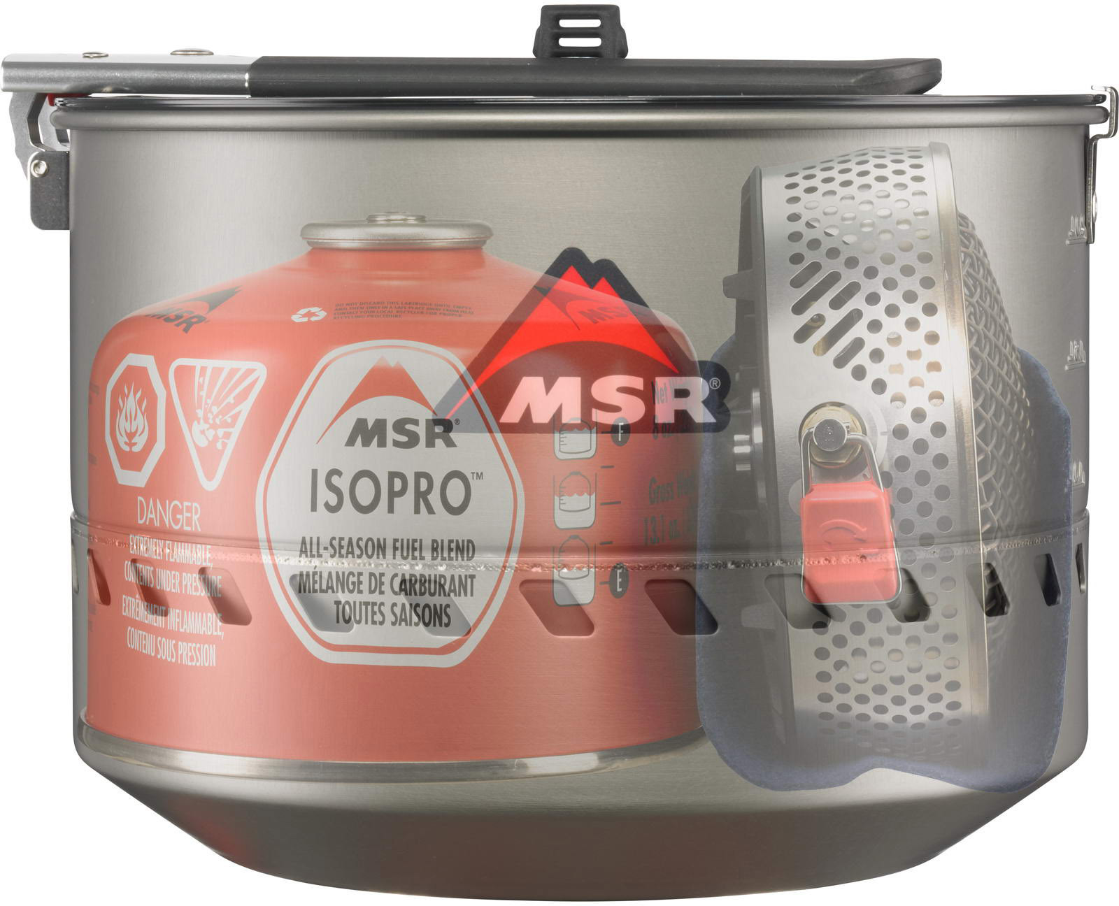 Система приготовления пищи MSR Reactor 2.5L Stove System - купить по  выгодной цене | Актив Спорт