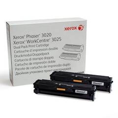 Двойная упаковка тонер-картриджа Xerox 106R03048 для Xerox Phaser 3020/WC3025. Ресурс 2х1500 стр.