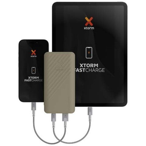 Xtorm XG220 Go2 портативное зарядное устройство с быстрой зарядкой, 15 Вт, 20 000 мАч