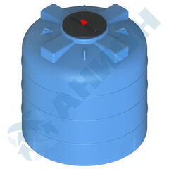 Емкость Анион цилиндрическая с дыхательным клапаном 1500 л. вертикальная (1300x1300x1410см;синий) - арт.559388