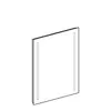 Зеркало с подсветкой Geberit Option Basic, двухсторонняя подсветка: B=50см, H=65см