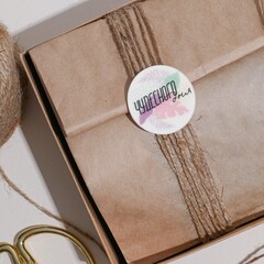 Наклейки «Чудесного дня», 50 шт, 4 х 4 см