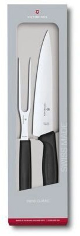 Набор ножей кухонных Victorinox Swiss Classic Kitchen (6.7133.2G) компл.:2шт черный подар.коробка