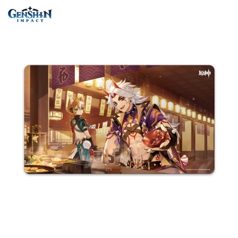 Коврик для мыши 40*70 см Genshin Impact Desk Mat Oni Royale 6974696618952