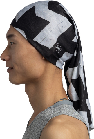 Картинка бандана-труба Buff CoolNet Aktik Black - 3