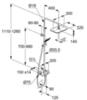 Kludi 80 050 0500 Cocpit Explorer Душевая система для душа, с терм., 220х300/135х135 мм, 1/1 режим